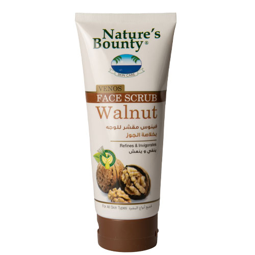 VENOS Walnut Face Scrub